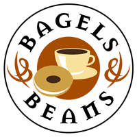 logo bagels & beans